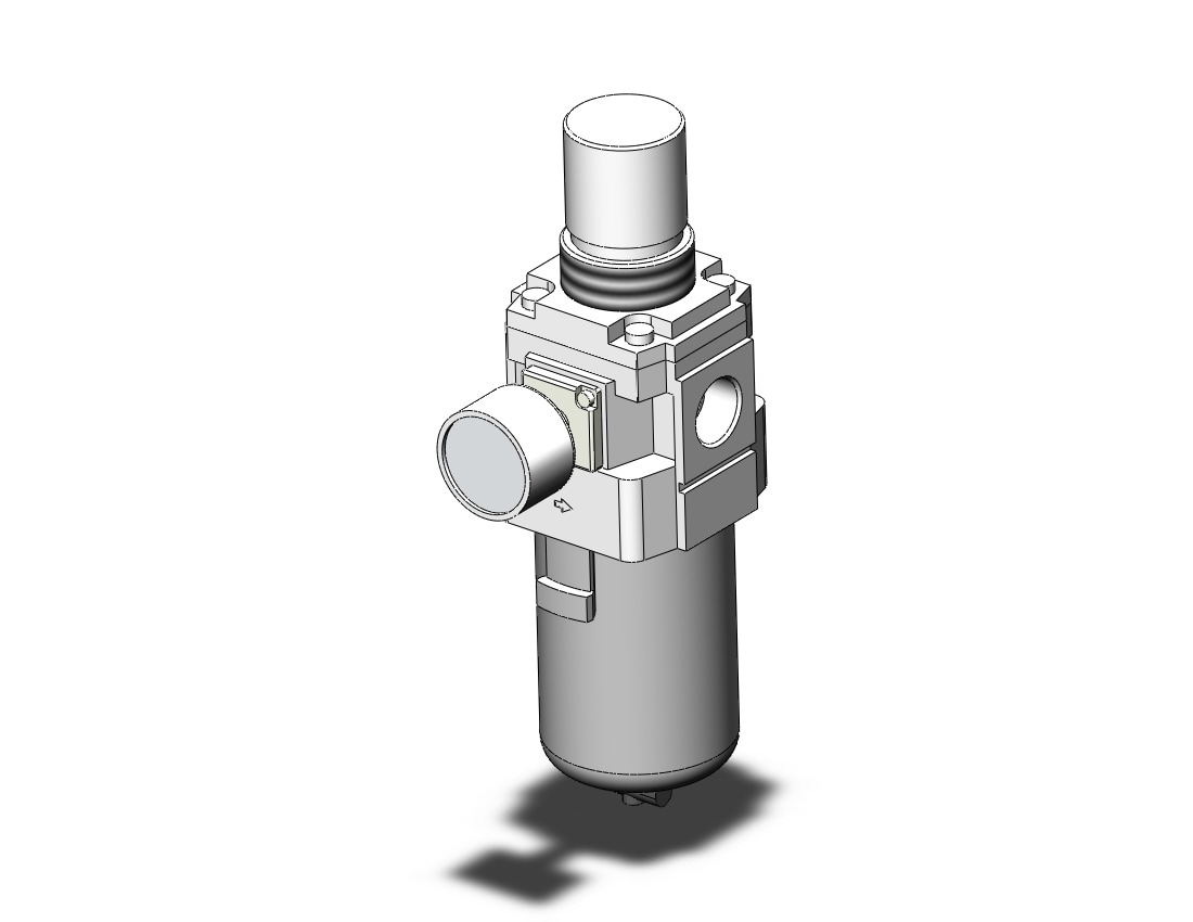 SMC AW40-N04G-Z-B filter regulator, AW MASS PRO-AW40-N04G-Z-