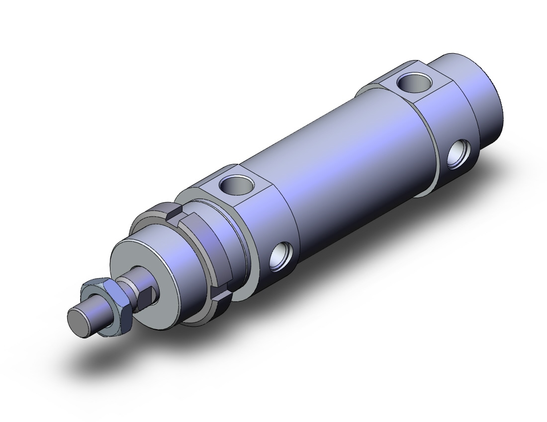 SMC C76E32-25-XB7 cylinder, air, standard, ISO ROUND BODY CYLINDER, C75, C76