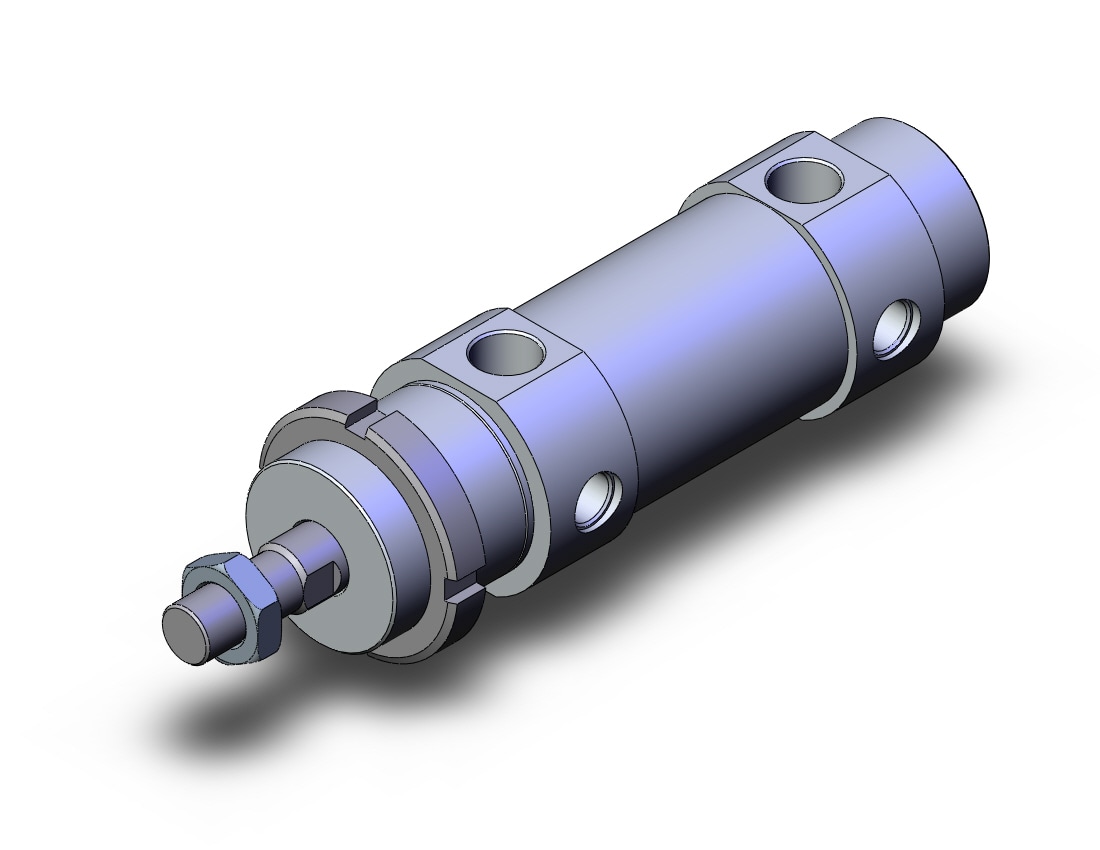 SMC C76E40-10 cyl, european, C75 ROUND BODY CYLINDER