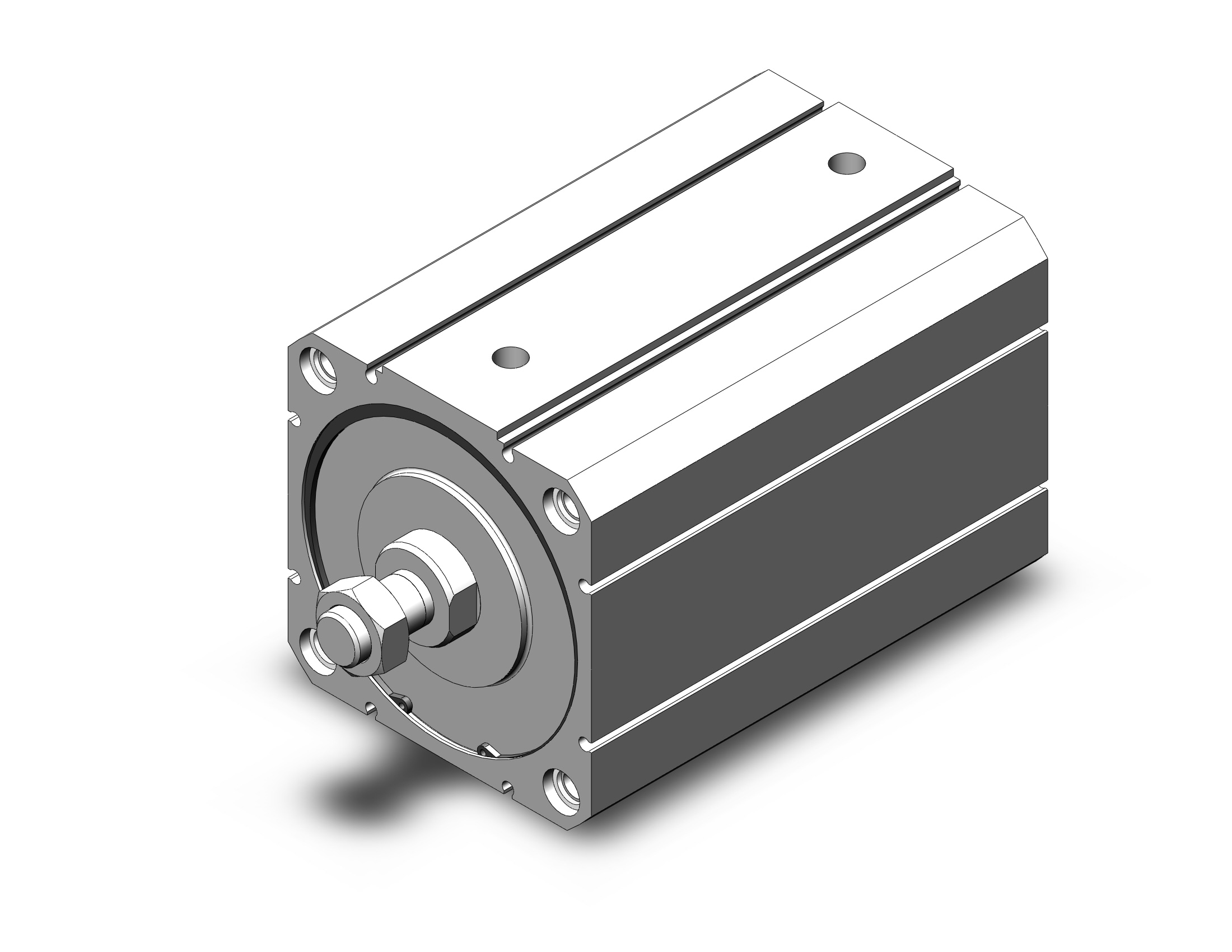 SMC CD55B100-100M cyl, compact, iso, sw capable, C55 ISO COMPACT CYLINDER