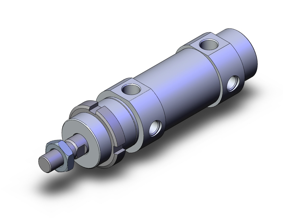 SMC CD76E32-10-B cyl, european (italy), C75 ROUND BODY CYLINDER