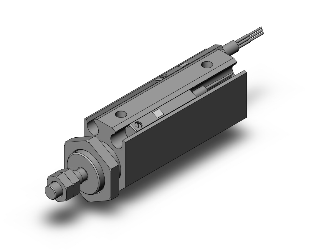 SMC CDJP2B10-20D-M9PWMDPC cyl, pin, dbl act, CJP/CJP2 ROUND BODY CYLINDER