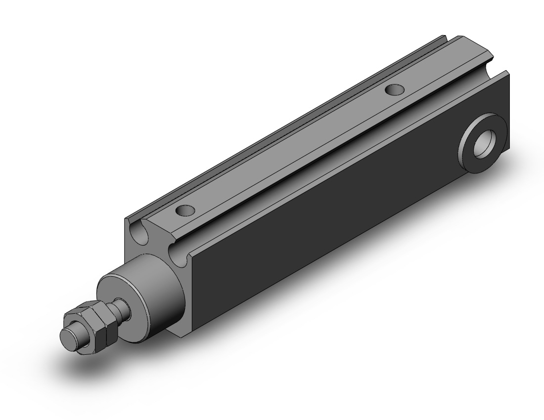 SMC CDJP2D10-35D cyl, pin, dbl act, CJP/CJP2 ROUND BODY CYLINDER***