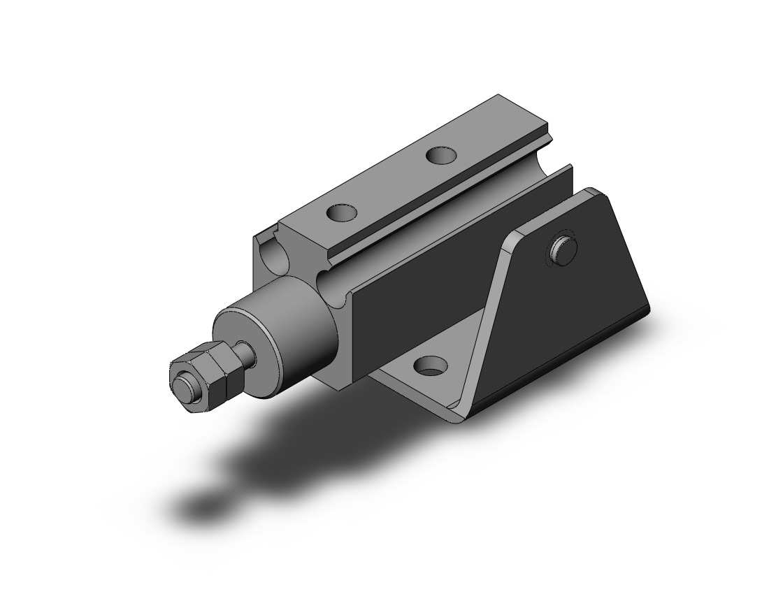 SMC CDJP2T6-5D cyl, pin, dbl act, CJP/CJP2 ROUND BODY CYLINDER***