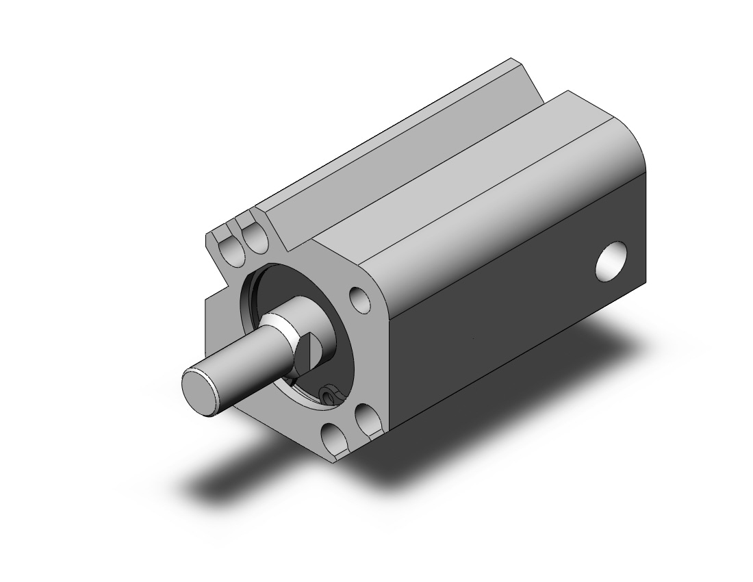 SMC CDQ2A16-10SMZ base cylinder, CQ2-Z COMPACT CYLINDER