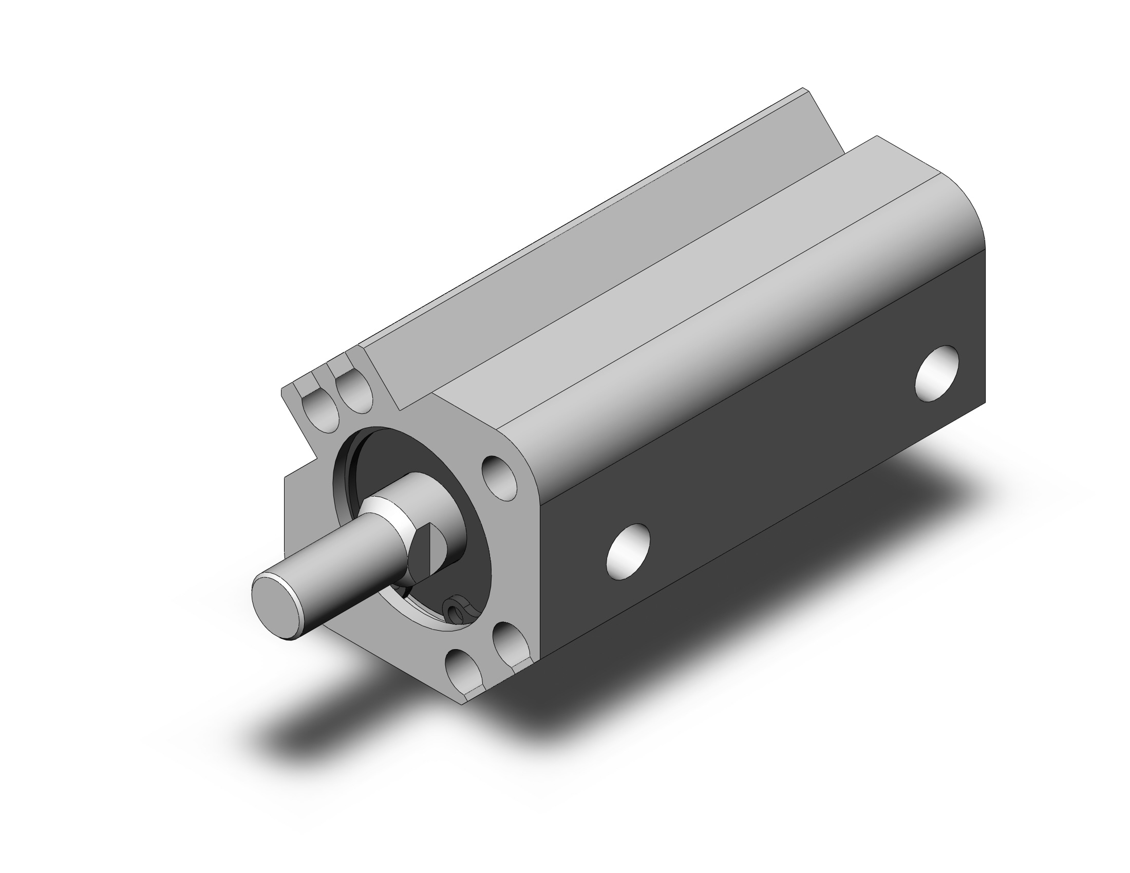 SMC CDQ2A16-20DCMZ cyl, compact, CQ2-Z COMPACT CYLINDER