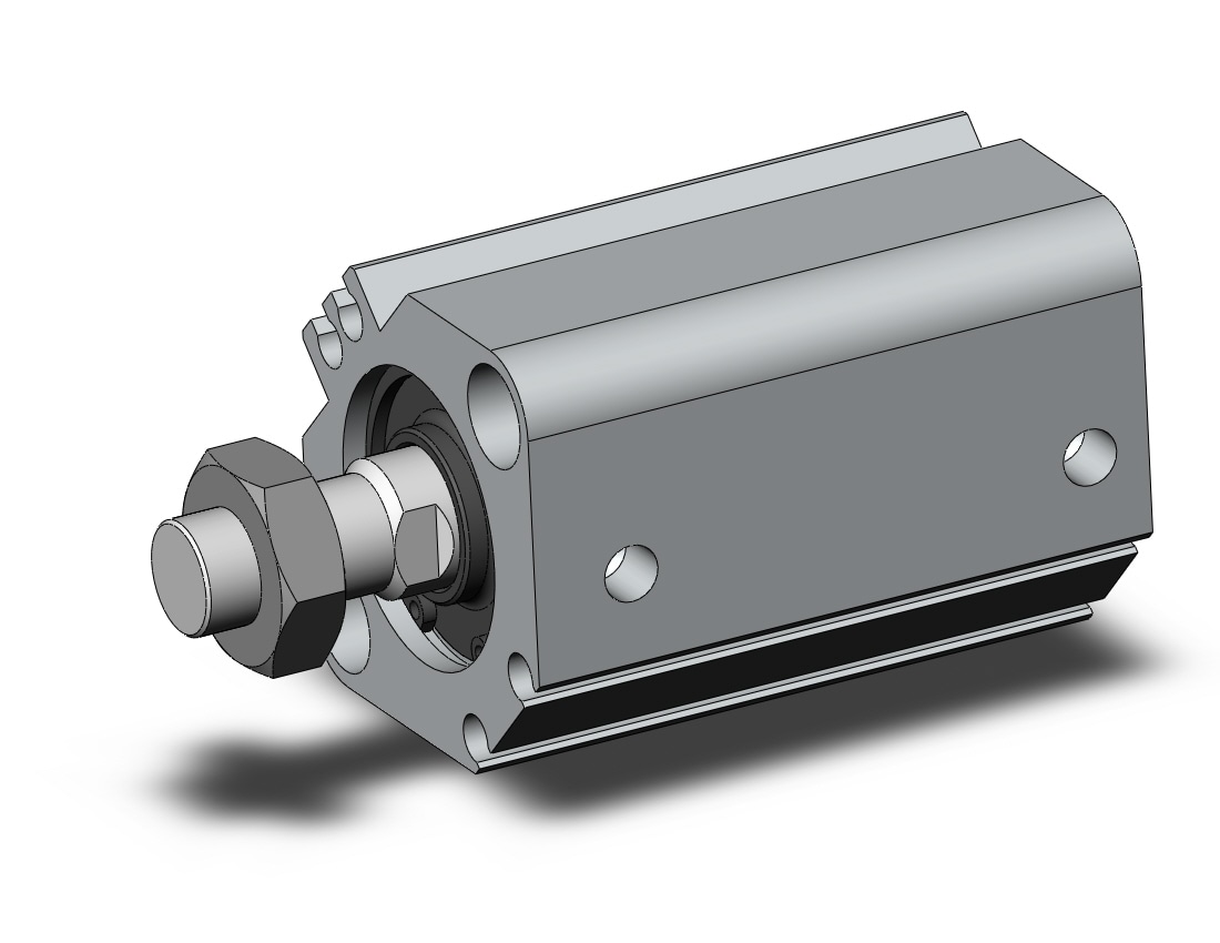 SMC CDQ2B25-25DMZ Cyl, Compact, CQ2-Z COMPACT CYLINDER-CDQ2B