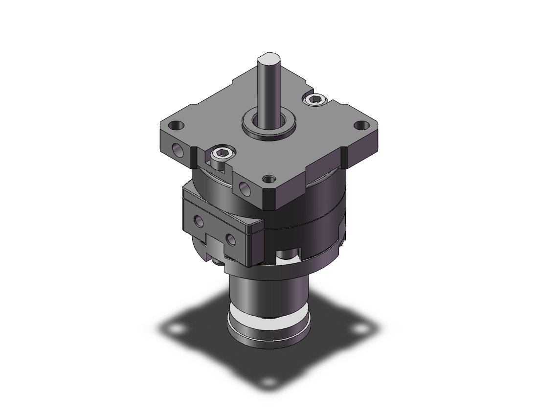 SMC CDRBU2W15-270SZ actuator, free mount rotary, CRBU2 ROTARY ACTUATOR