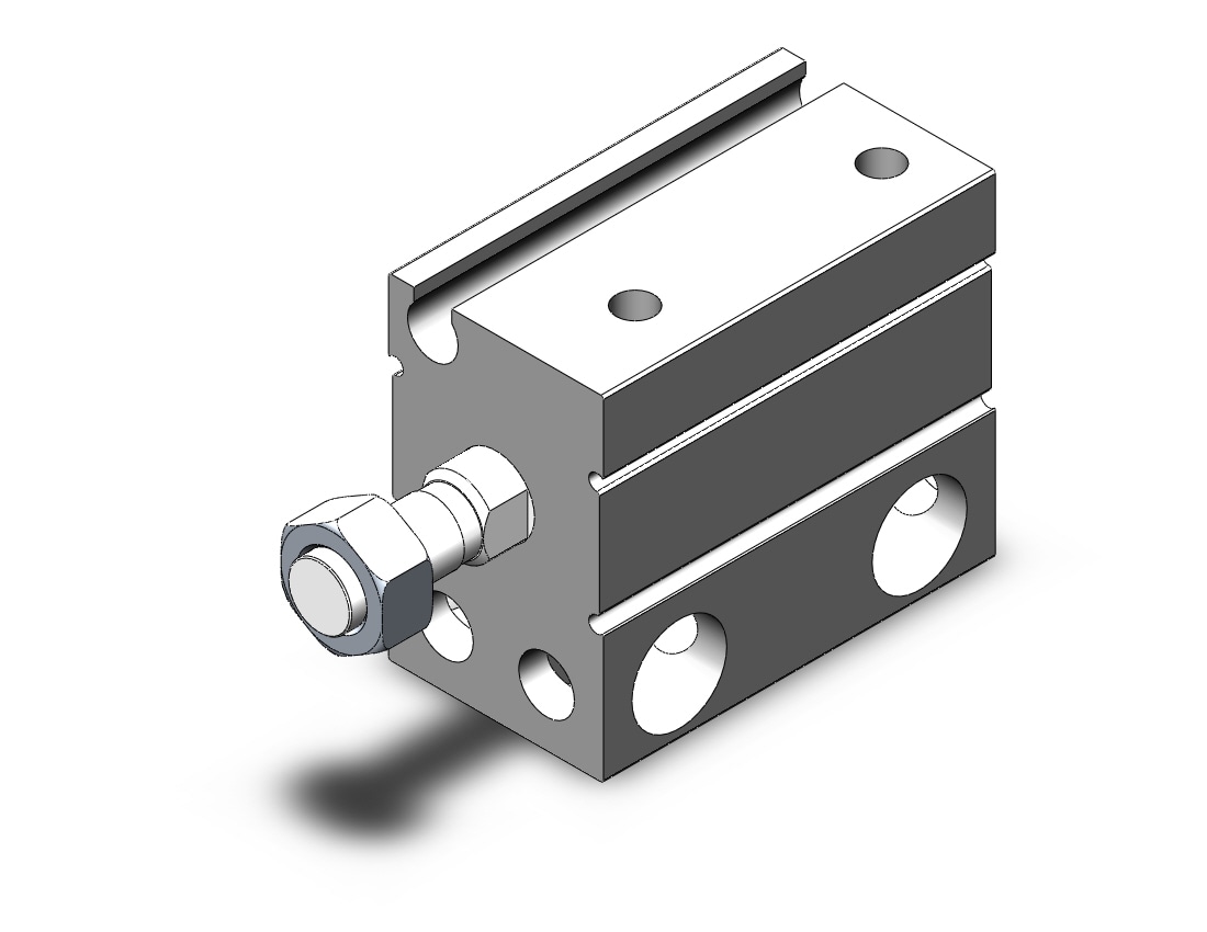 SMC CDUJB12-10SM cylinder, CUJ COMPACT MINI FREE-MOUNT***