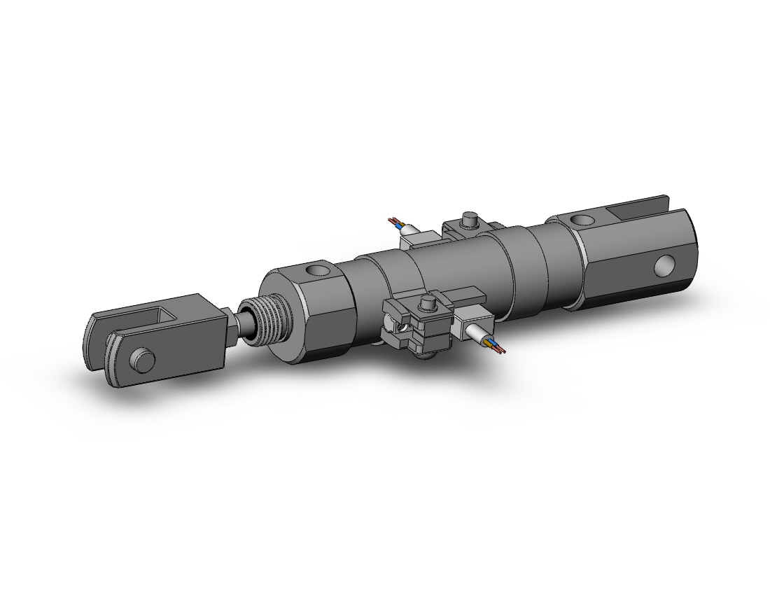 SMC CDJ2D16-30Z-W-M9BWV-B Cylinder, Air, ROUND BODY CYLINDER