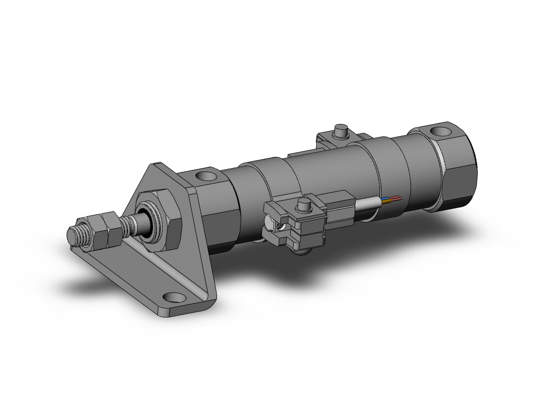 SMC CDJ2L16-30Z-M9BL-B Cylinder, Air, ROUND BODY CYLINDER