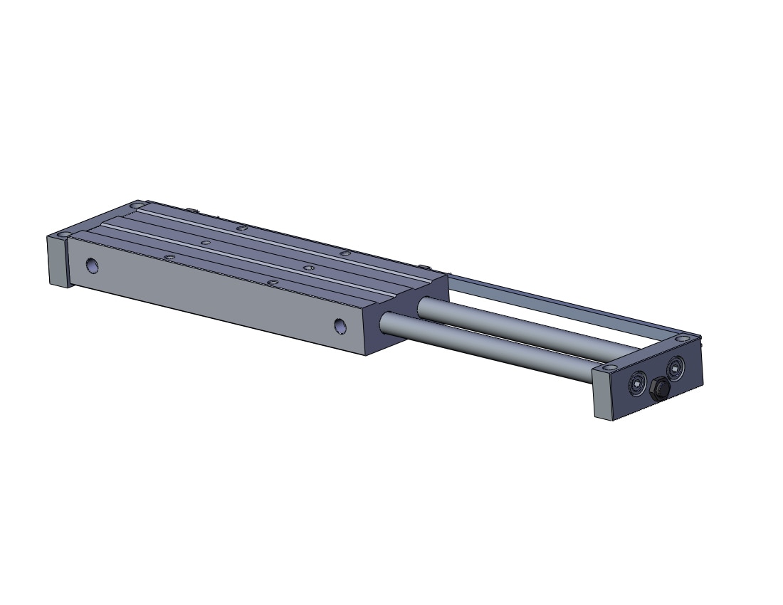 Smc Cdpxwm25 200 A73l Cyl Slide Bearing Endplate Mt Cxw Gu