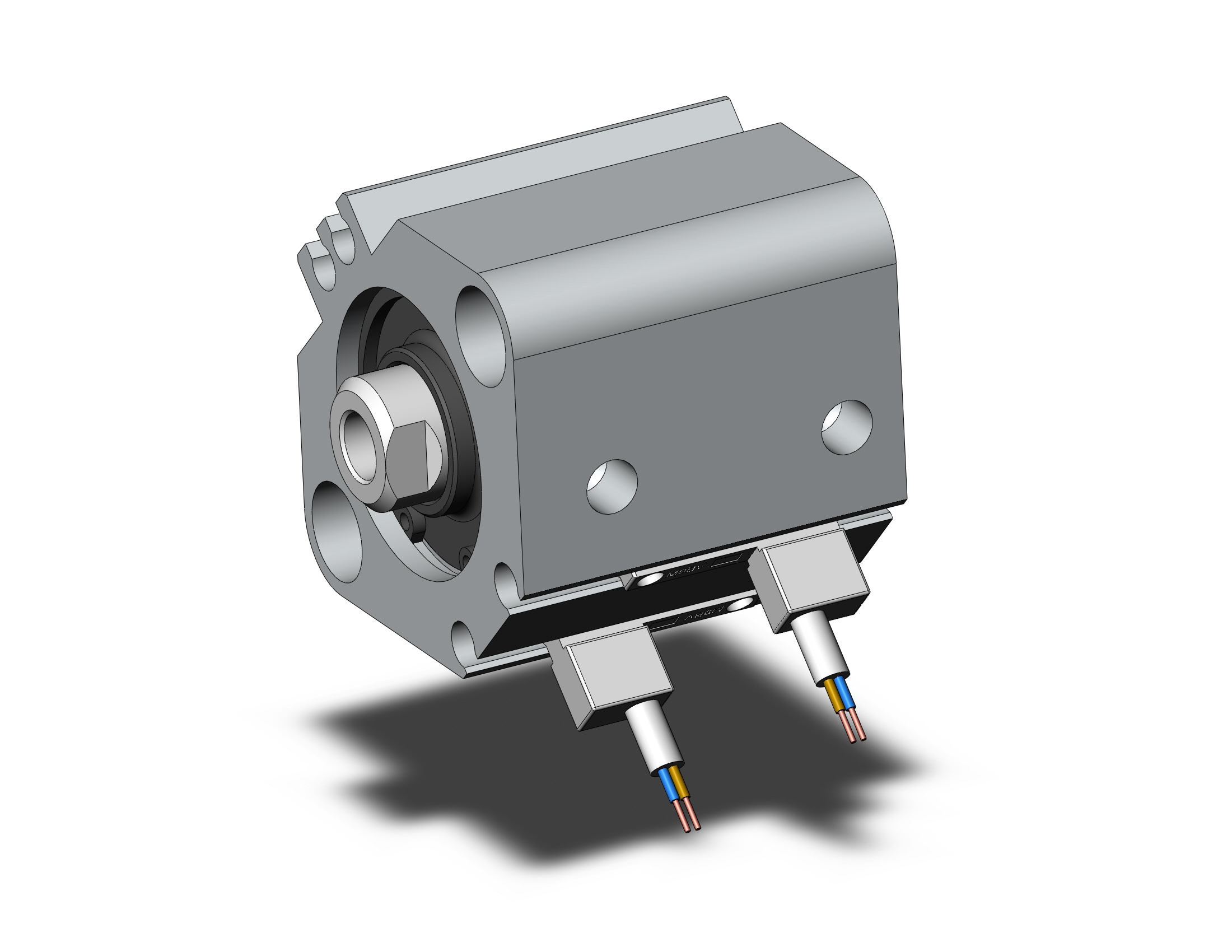 SMC CDQ2B25-5DZ-L-M9BVM Compact Cylinder, Cq2-z, COMPACT CYL