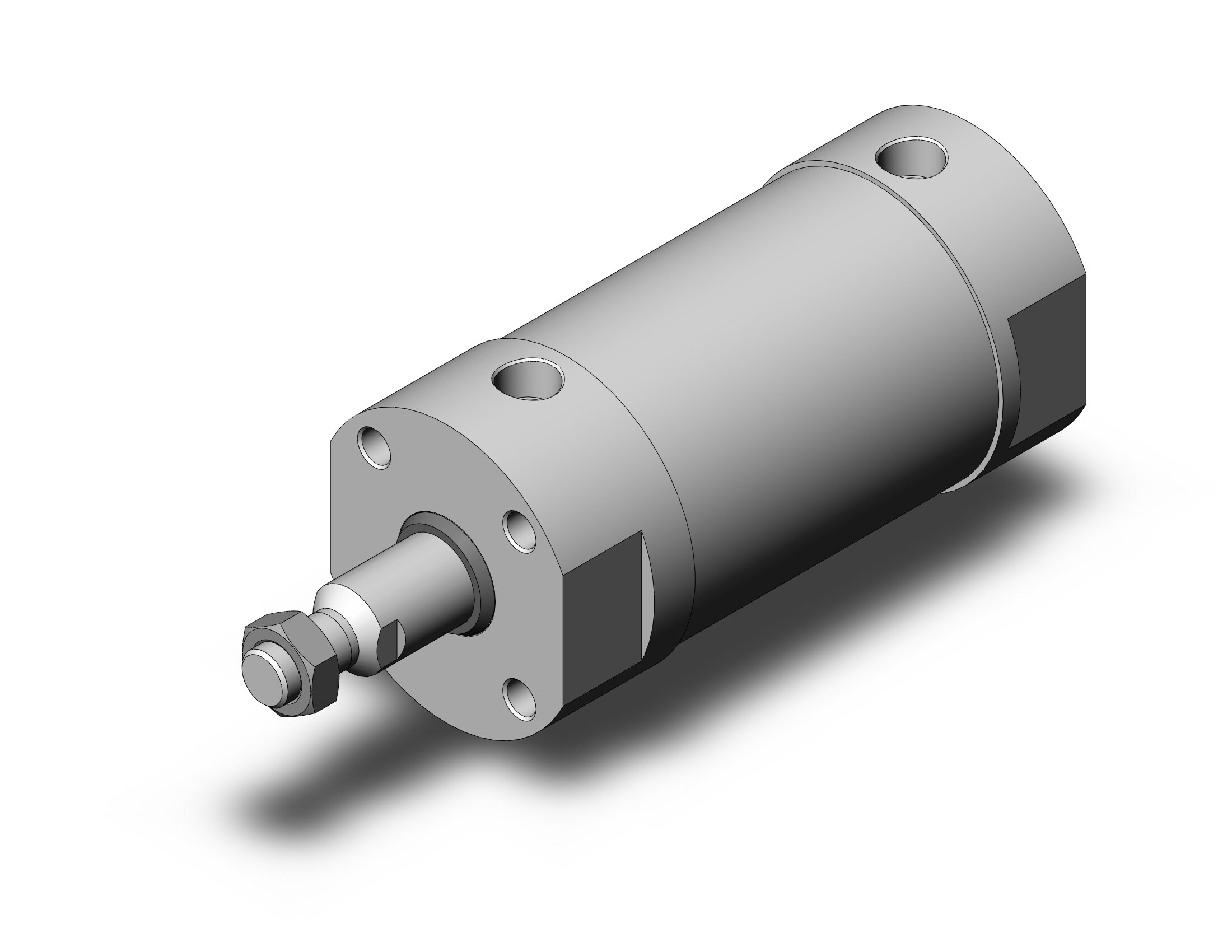 SMC CG5BN80TNSR-50-X165US base cylinder, CG5 CYLINDER, STAINLESS STEEL