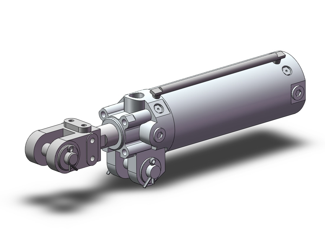 SMC CKP1A50-100YAZ-P 50mm ck clamp cylinder, CK CLAMP CYLINDER