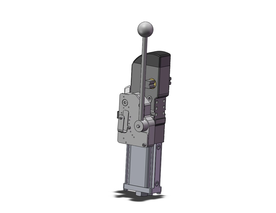 SMC CKZ3N50TF-75DPCF-X2568R cyl, slim line manual clamp, CLAMP CYLINDER (sold in packages of 100; price is per piece)