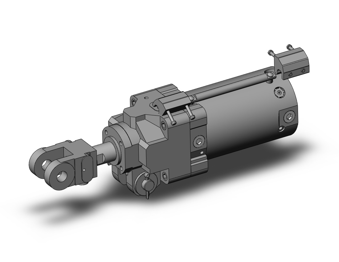 SMC CLK2PA63TF-50Y-B-P79WSE cyl, clamp w/lck, CLAMP CYLINDER W/LOCK CLKQ, CLK2