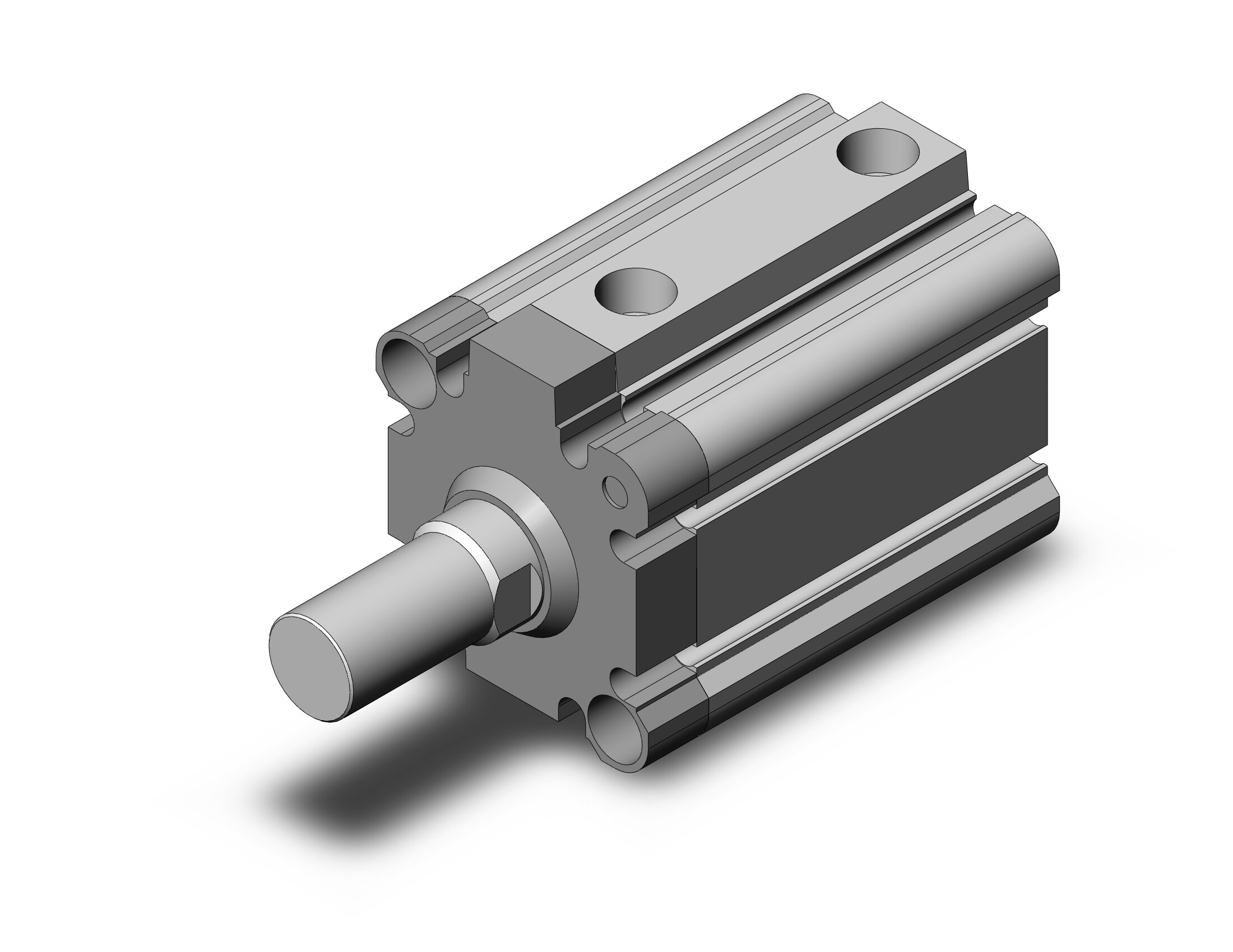 SMC CQ2B32R-35DMZ Cylinder, CQ2-Z COMPACT CYLINDER-CQ2B32R-3