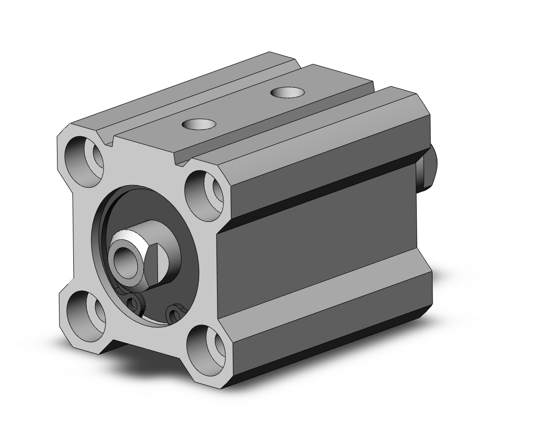 SMC CQ2WB16-10D Cyl, Compact, Double Rod, CQ2 COMPACT CYLIND