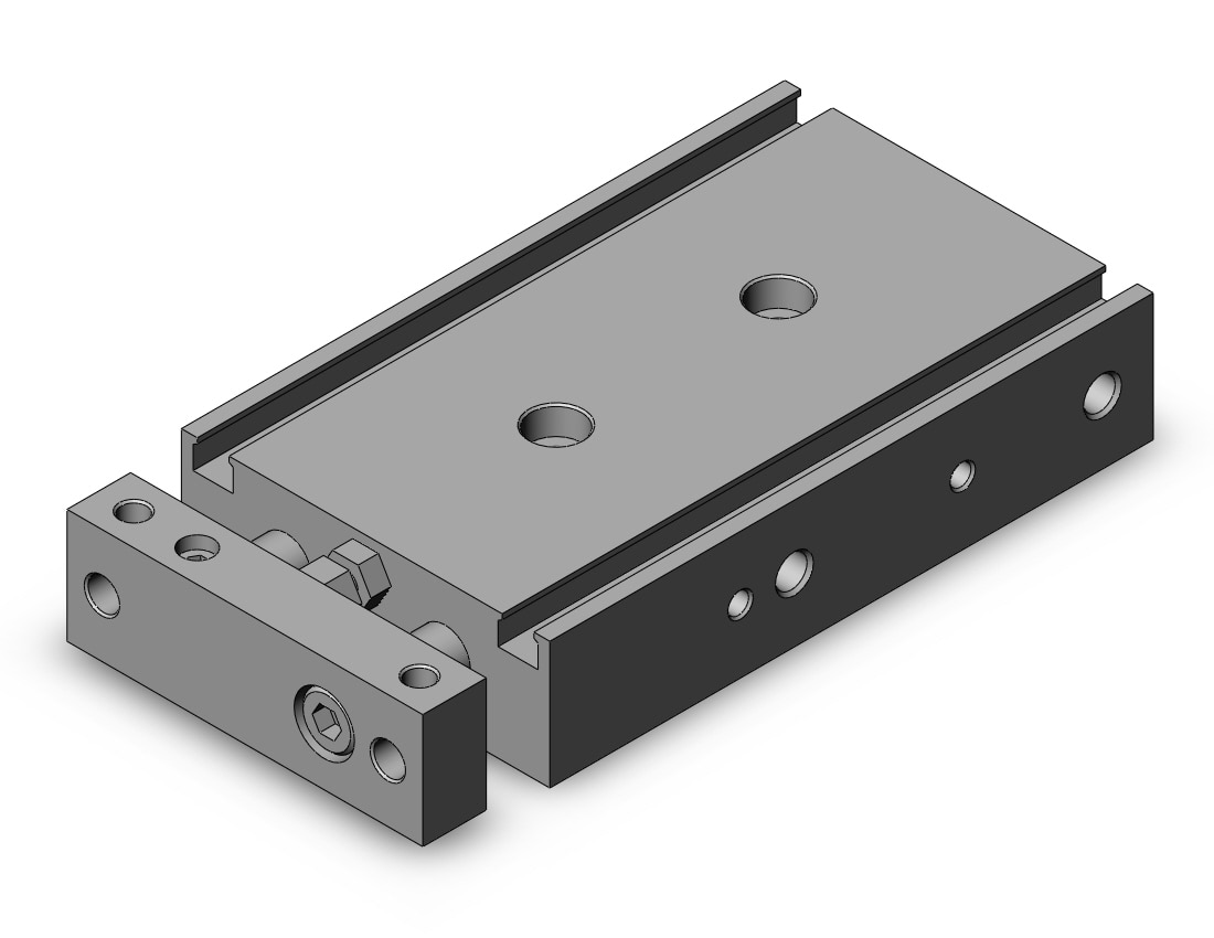 SMC CXSL15-35 cyl, guide, dual rod, CXS GUIDED CYLINDER-CXSL