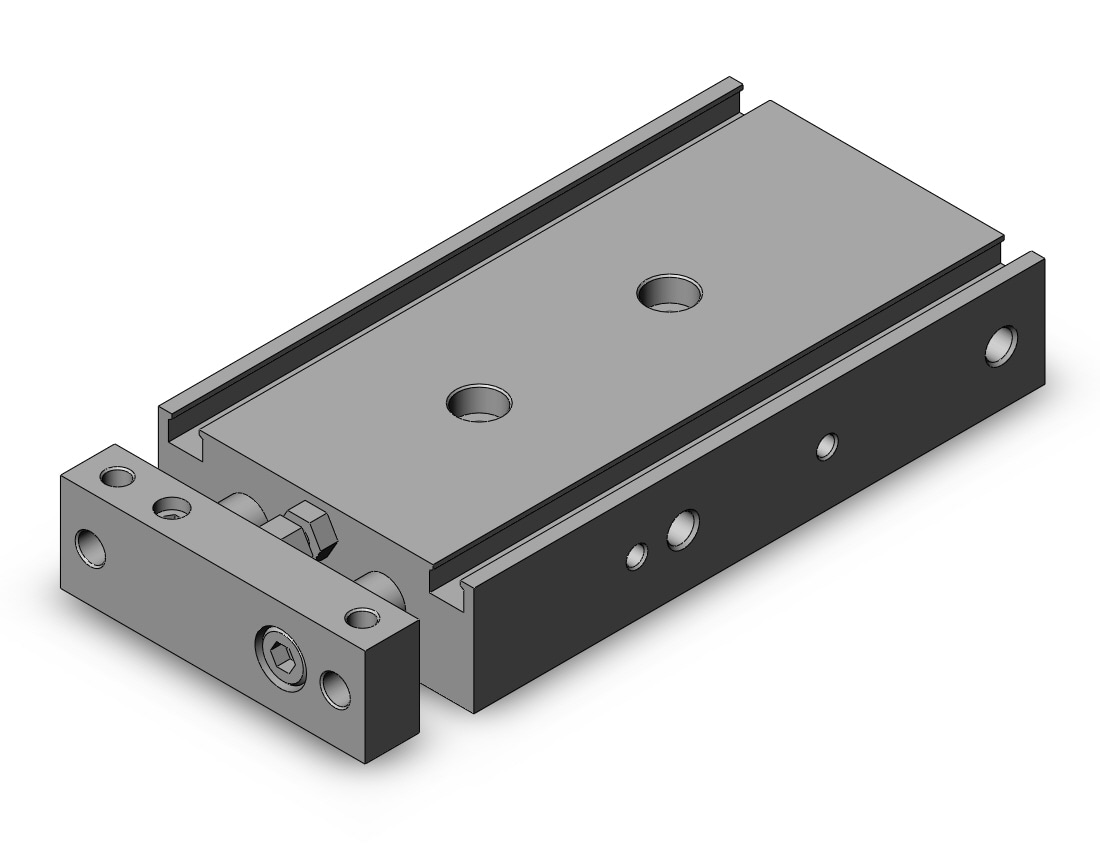 SMC CXSL15-45 cyl, guide, dual rod, CXS GUIDED CYLINDER-CXSL