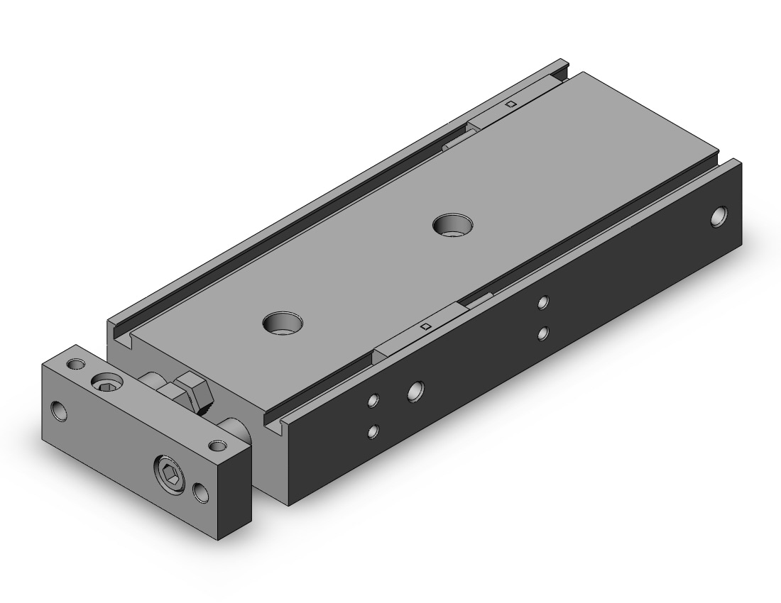 SMC CXSL20-90-Y59BL cyl, guide, dual rod, CXS GUIDED CYLINDER