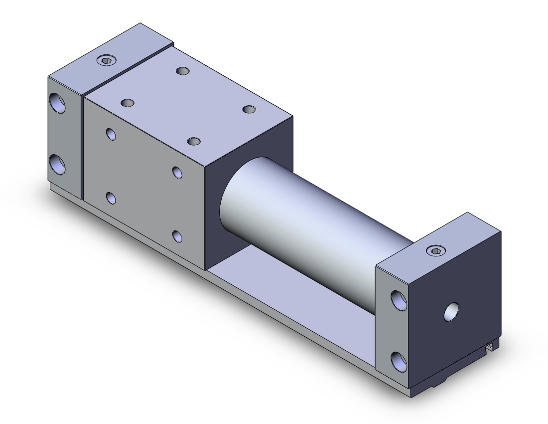 SMC CY3R50-150 cyl, rodless, mag. coupled, CY3R MAGNETICALLY COUPLED CYL