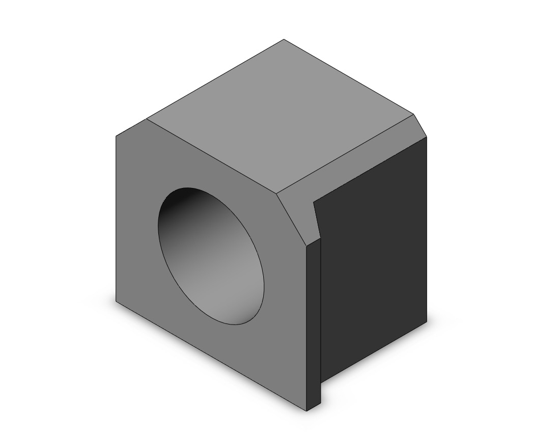 SMC E500-F06-A adapter, modular piping, AC MASS PRO