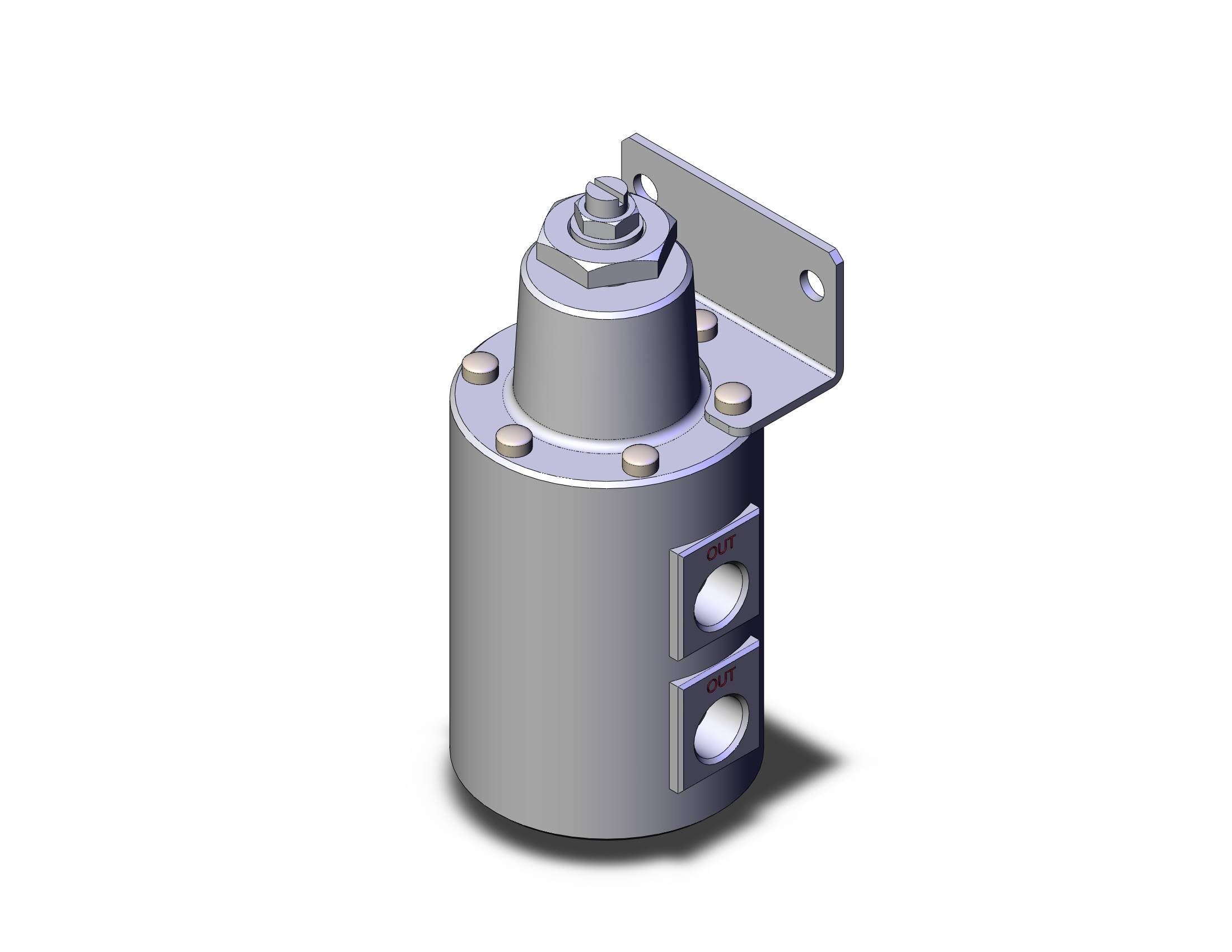 SMC IL211-02B lock up valve, IL200 LOCK UP VALVE-IL211-02B