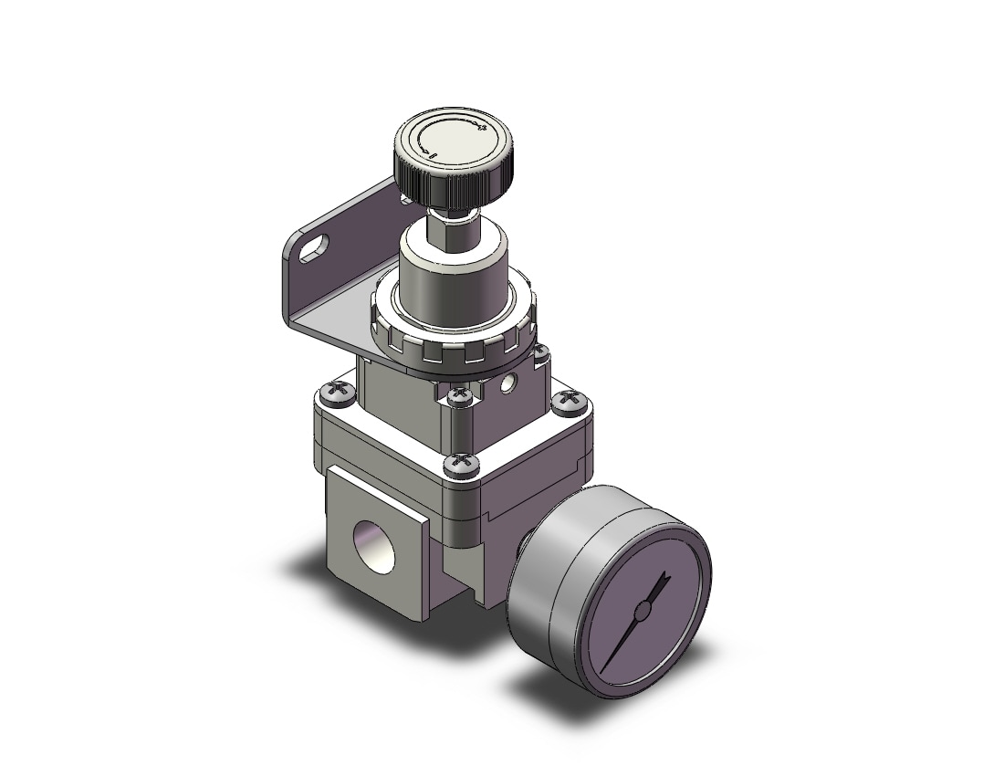 SMC IR2220-02BG-A regulator, precision 1/4 pt, IR PRECISION REGULATOR