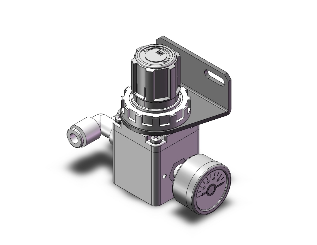 SMC IRV10A-LC06BG vacuum regulator, IRV VACUUM REGULATOR