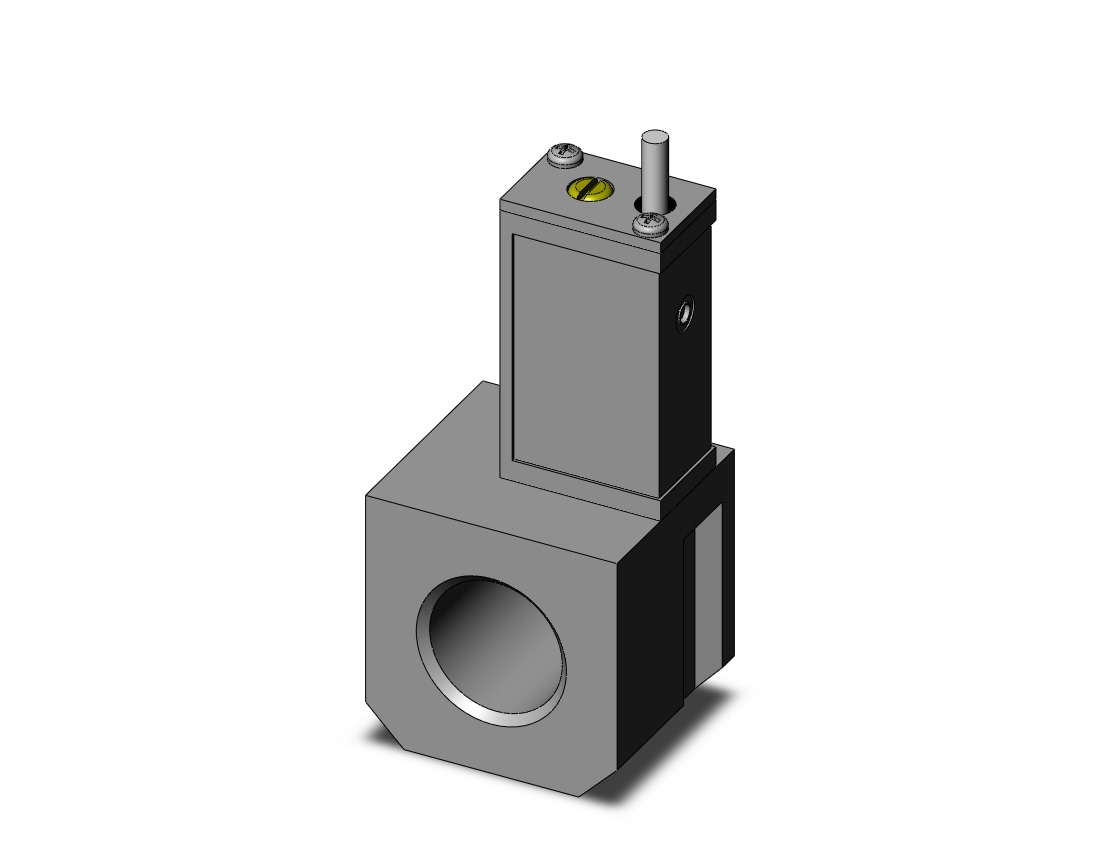 SMC IS10E-40F04-6L-A press switch w/ piping adapter, IS/NIS PRESSURE SW FOR FRL