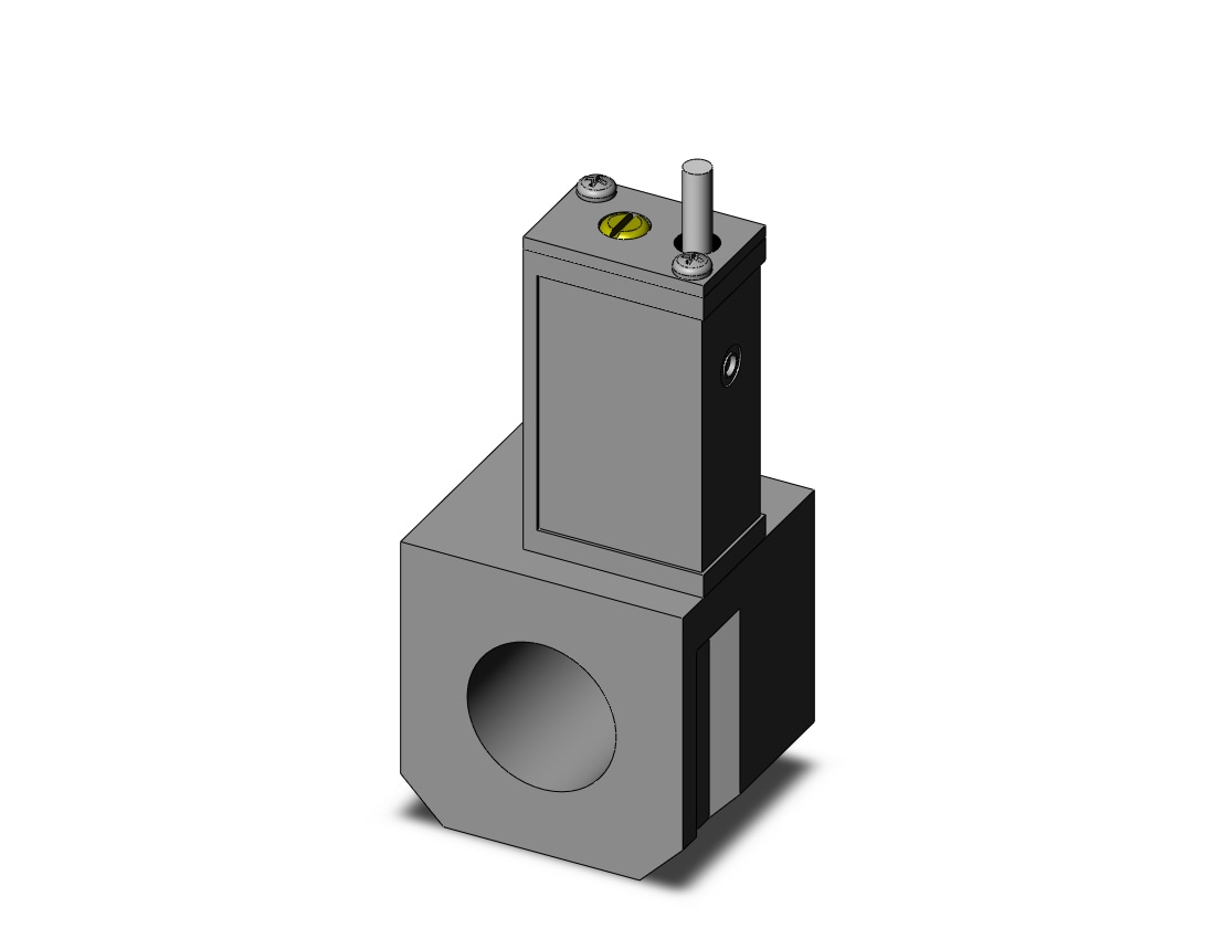 SMC IS10E-40F04-6LR-A press switch w/ piping adapter, IS/NIS PRESSURE SW FOR FRL