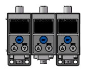 SMC ISA3-GCP-M3NB gap checker, g range, rc, pnp, ISA2 AIR CATCH SENSOR