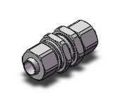 SMC KFG2E1209-00 fitting, bulkhead union, OTHER MISC. SERIES