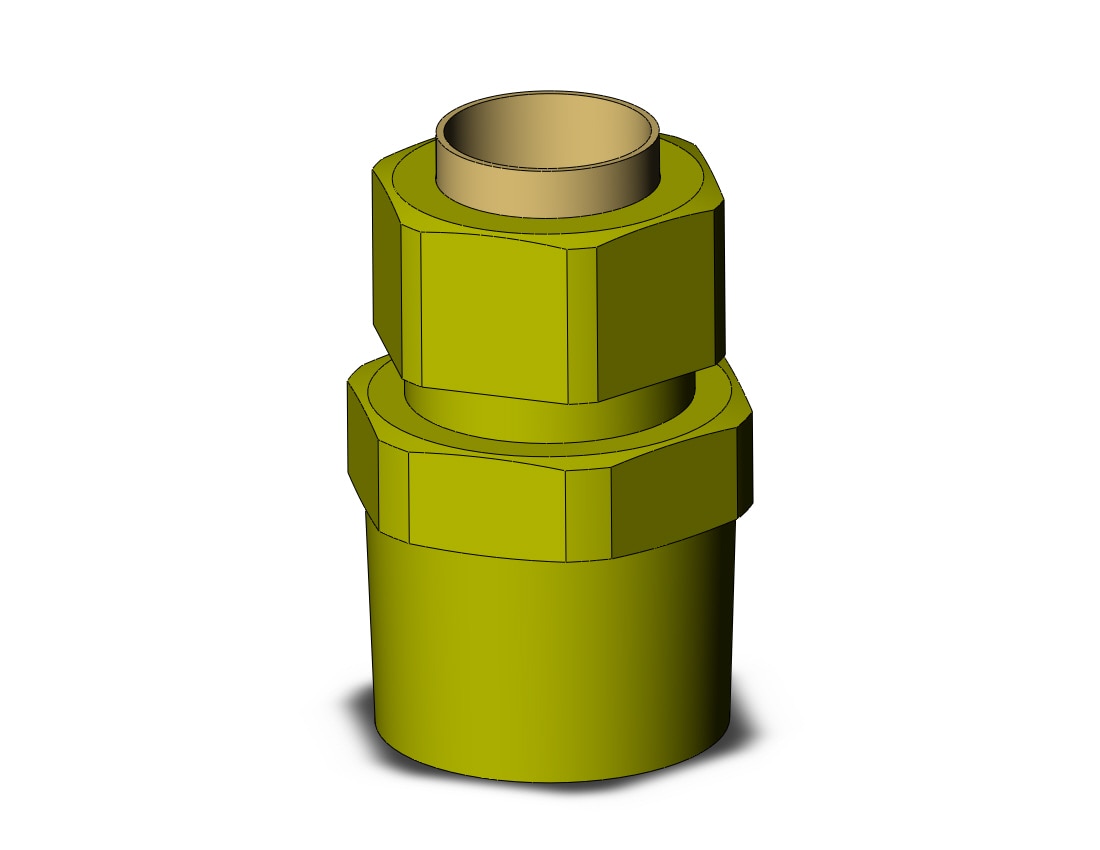 SMC KFH12B-04S fitting, male connector, KF INSERT FITTINGS