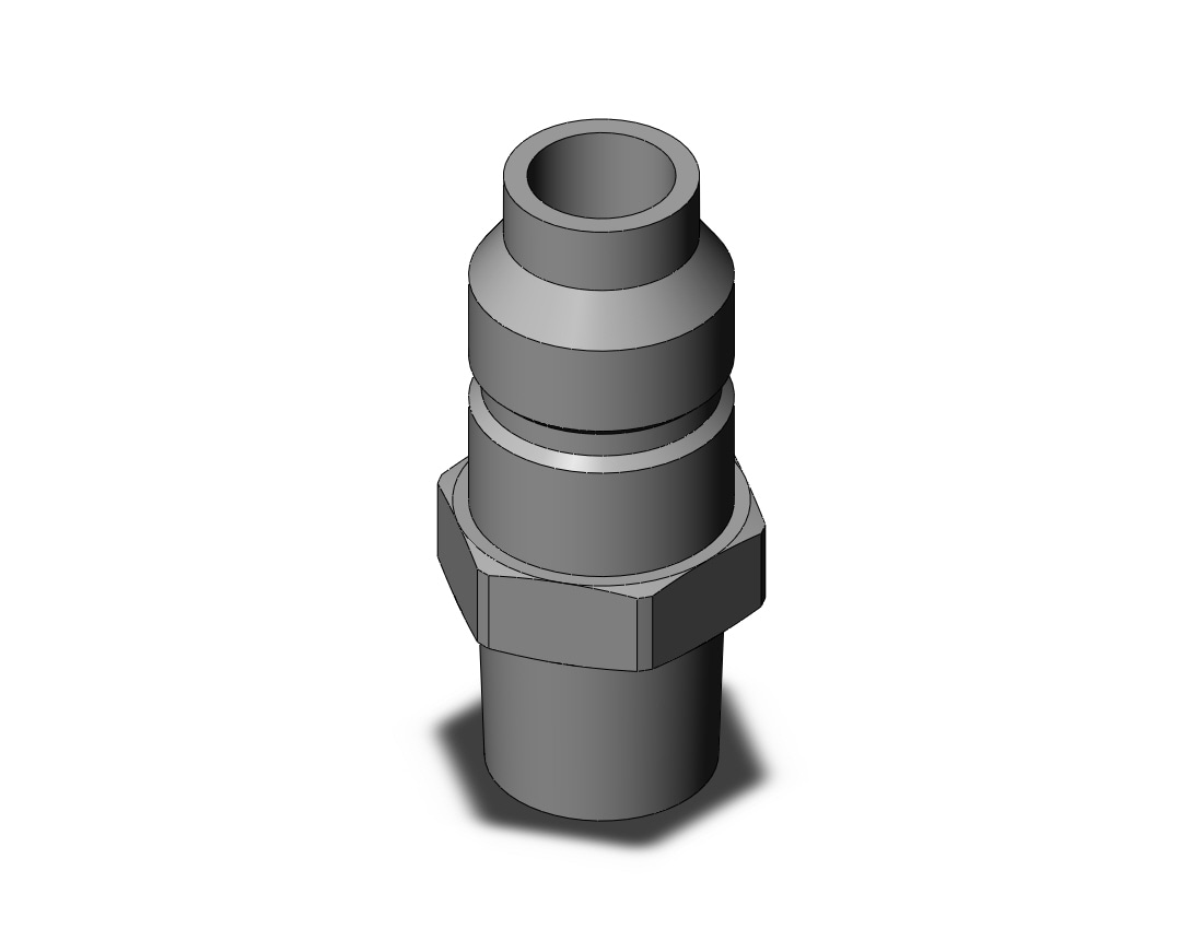 SMC KKA3P-01M-1 s coupler, stainless steel, KKA S COUPLERS