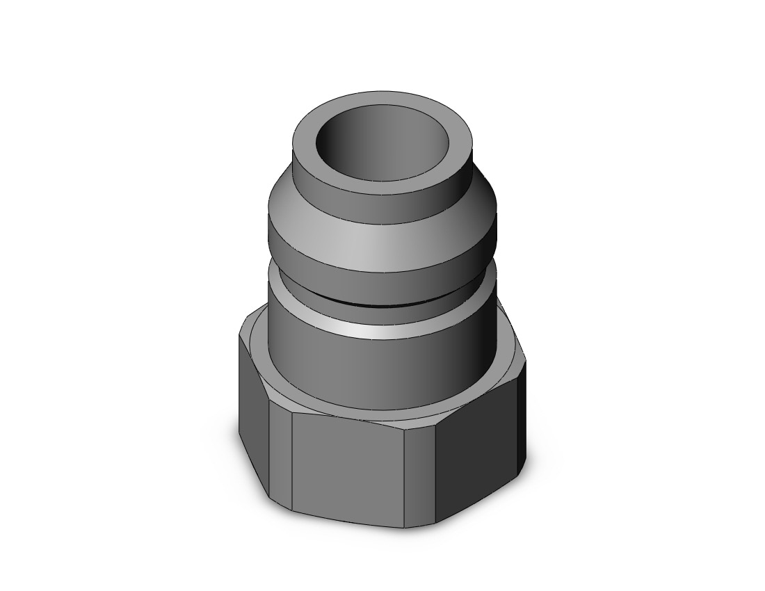 SMC KKA6P-03F-1 s coupler, stainless steel, KKA S COUPLERS