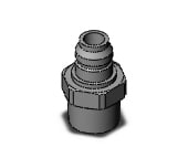 SMC KKA6P-06M s coupler, stainless steel, KKA S COUPLERS