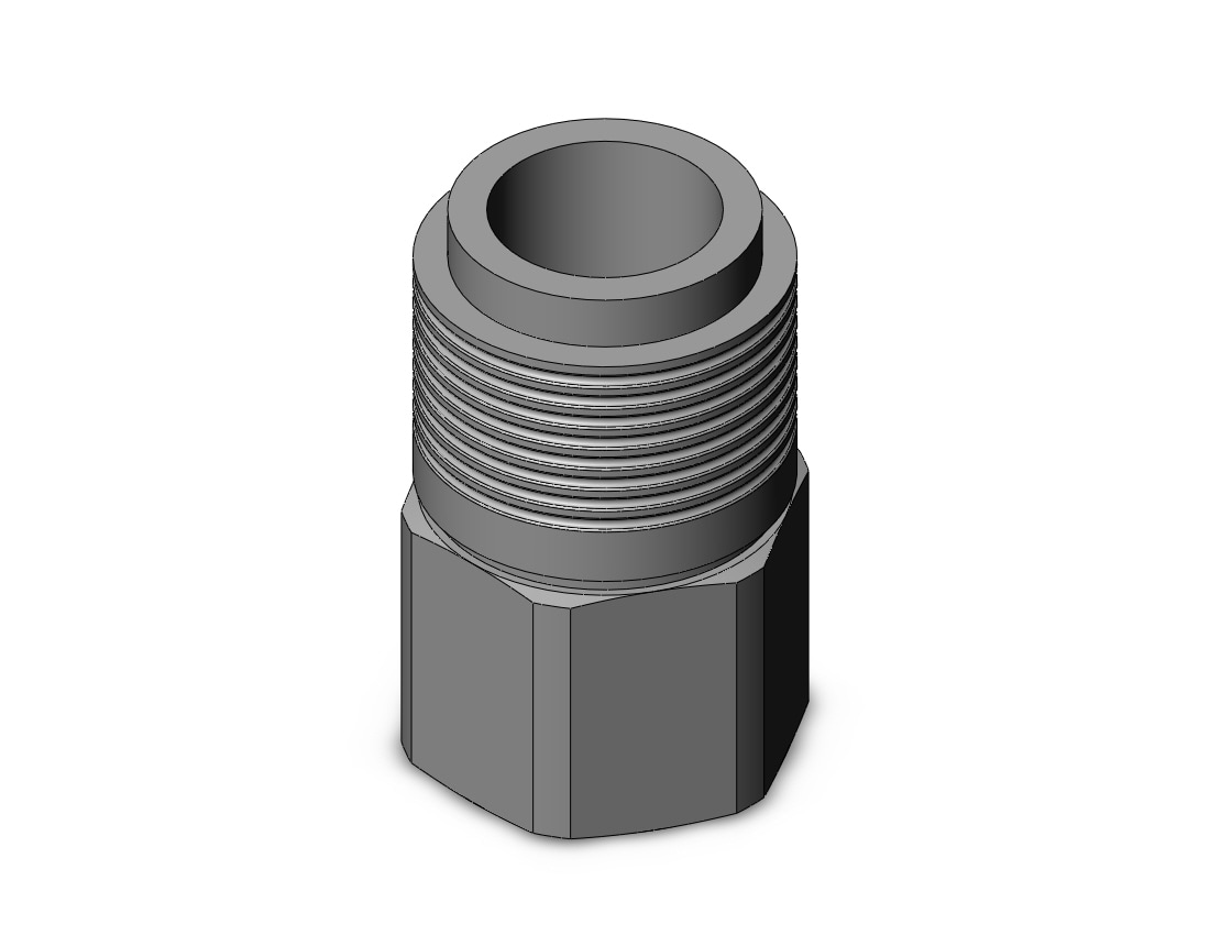 SMC KKA6S-03F-1 s coupler, stainless steel, KKA S COUPLERS