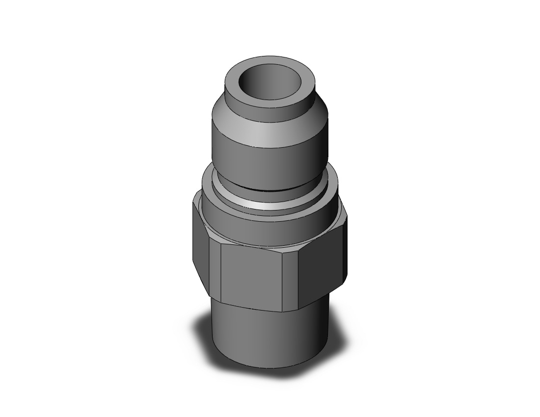 SMC KKA7P-06M s coupler, stainless steel, KKA S COUPLERS