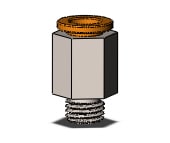 SMC KQ2H07-33NP fitting, male connector, ONE-TOUCH FITTING