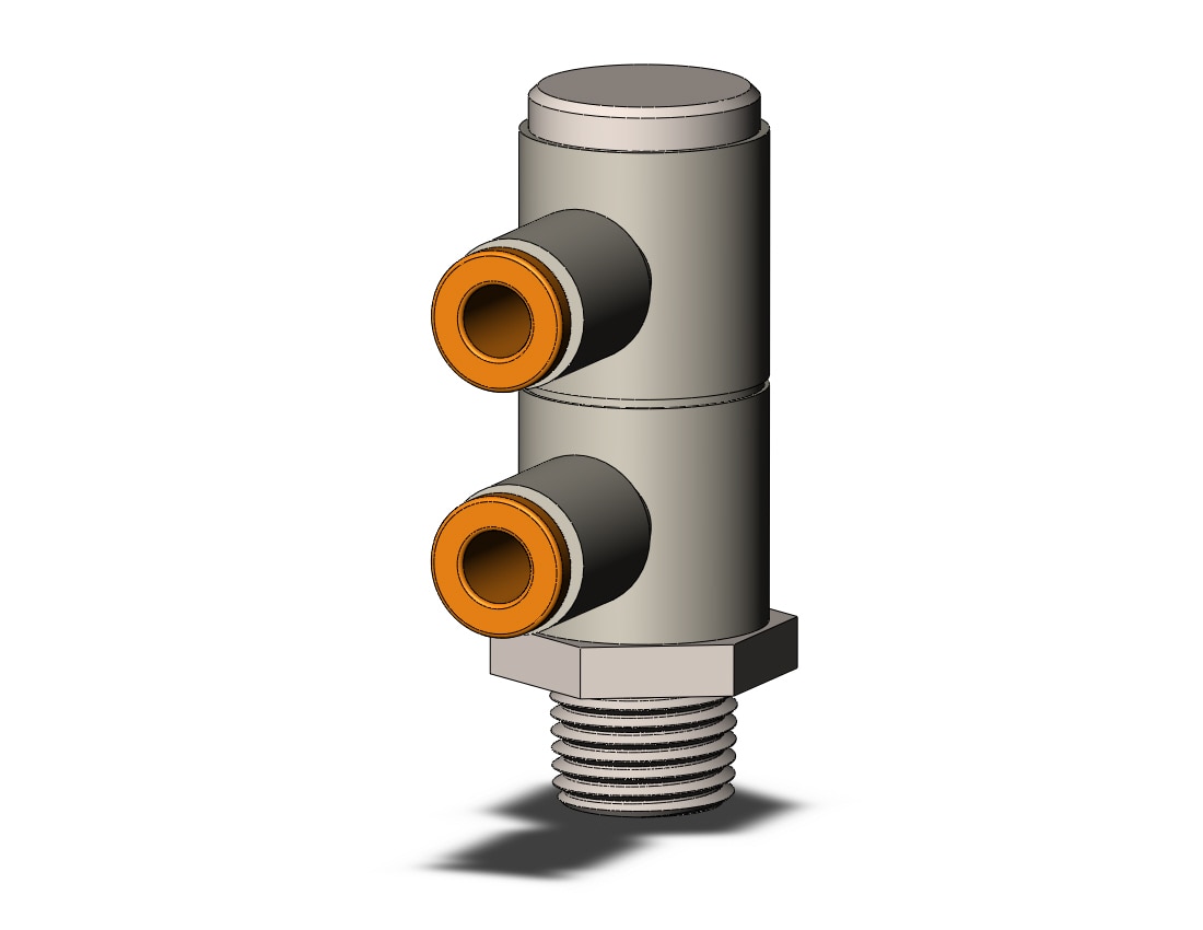 SMC KQ2VD03-34NS fitting, dble uni male elbow, KQ2 FITTING