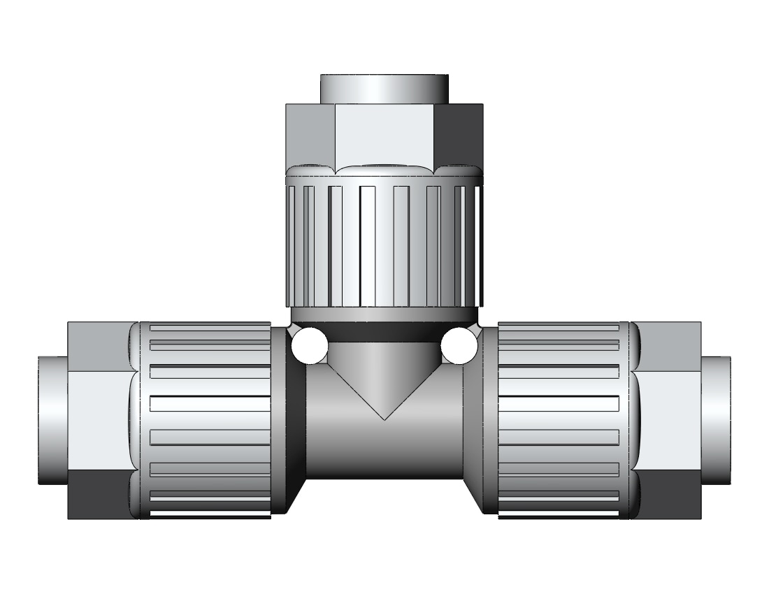 SMC LQ3T5A Fitting, High Purity,tube Conn, LQ FITTING