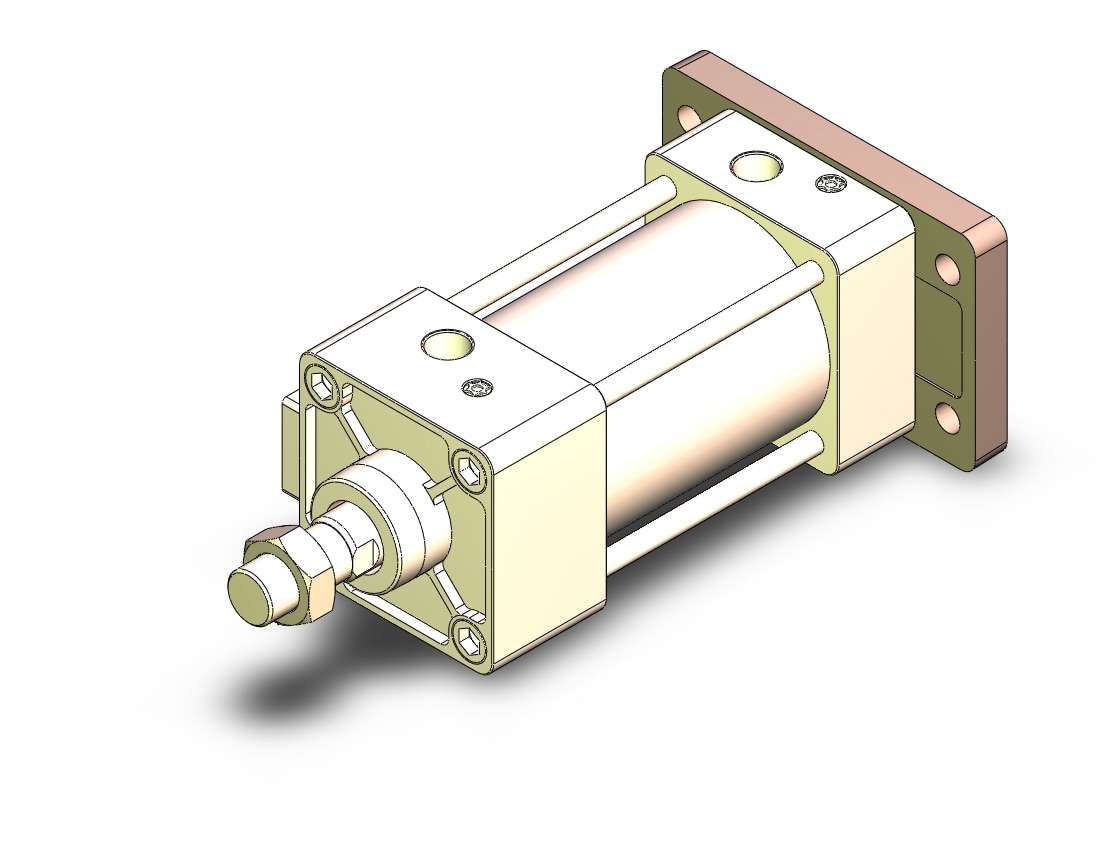 SMC MBBG80-75-RN 80mm mb double-acting, MB TIE-ROD CYLINDER-