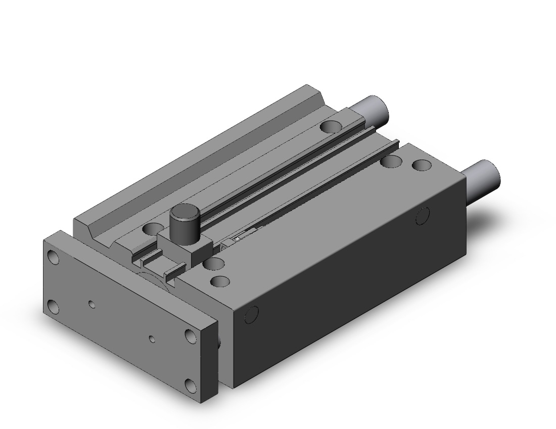 SMC MGPA32-100-RL-M9PSAPCS mgp, compact guide cylinder, GUIDED CYLINDER