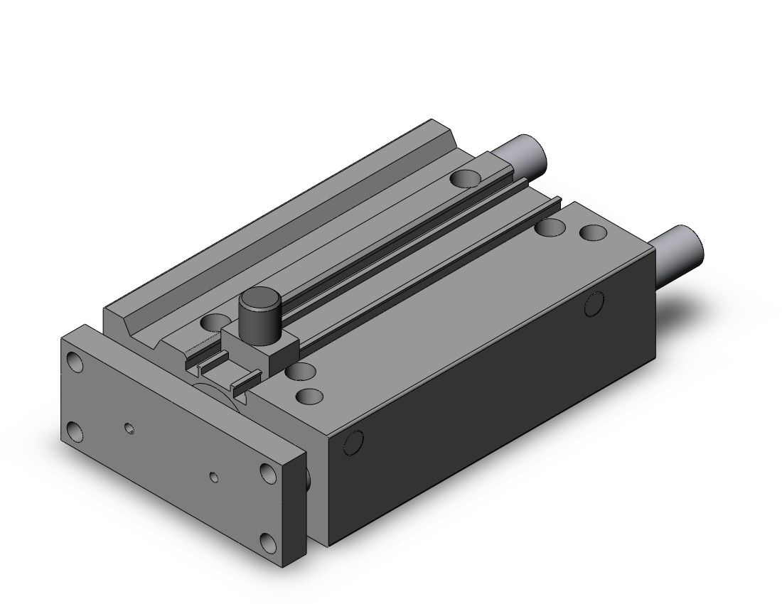 SMC MGPA32-100-RL mgp, compact guide cylinder, GUIDED CYLINDER