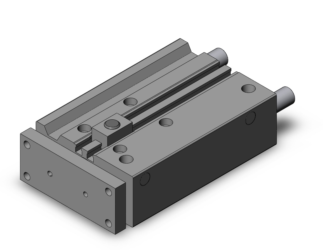 SMC MGPL25N-75-RN mgp, compact guide cylinder, GUIDED CYLINDER