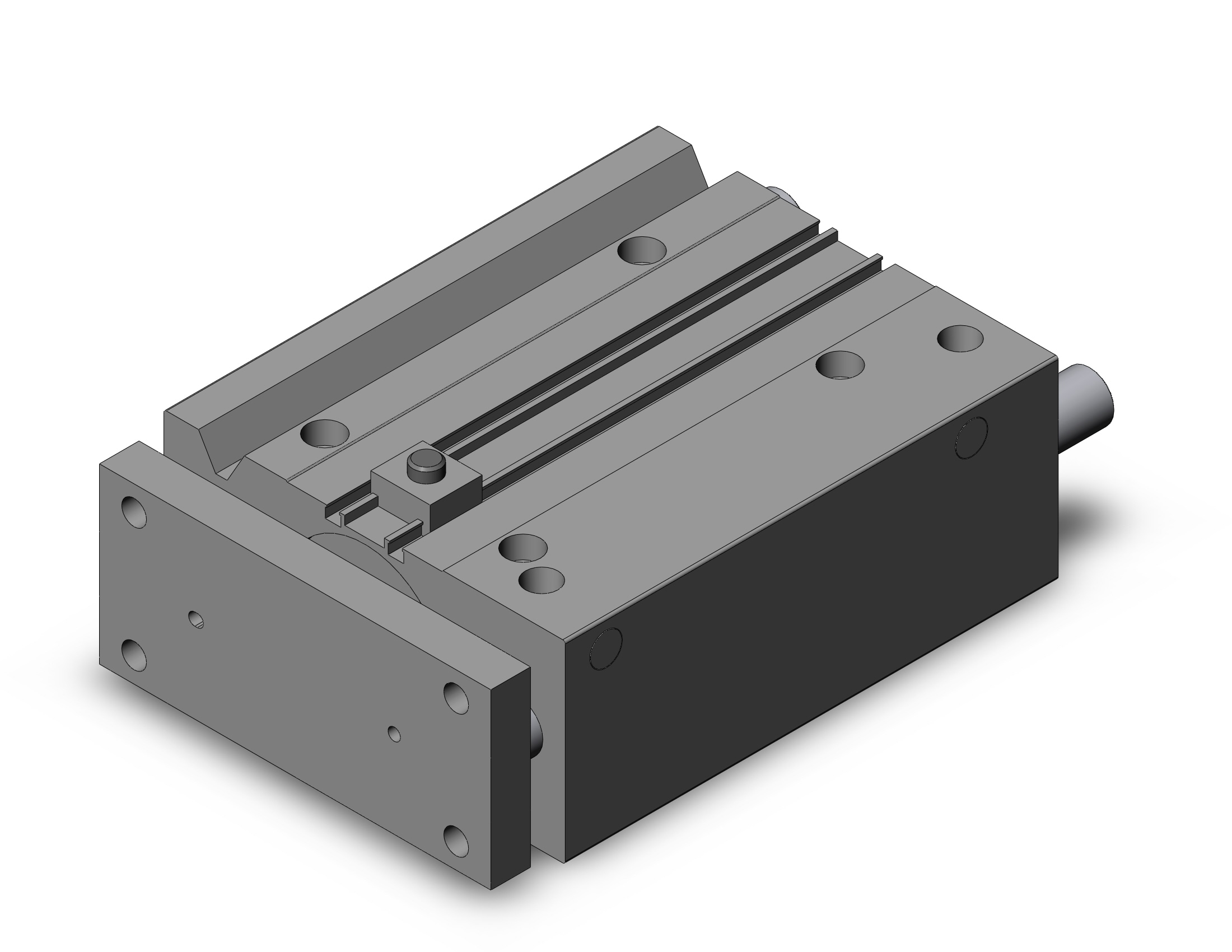 SMC MGPL63-125-RN mgp, compact guide cylinder, GUIDED CYLINDER