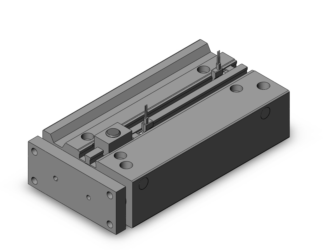 SMC MGPM25-100-RN-M9PWVZ mgp, compact guide cylinder, GUIDED CYLINDER